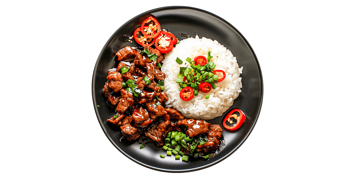 chinese beef whith rice